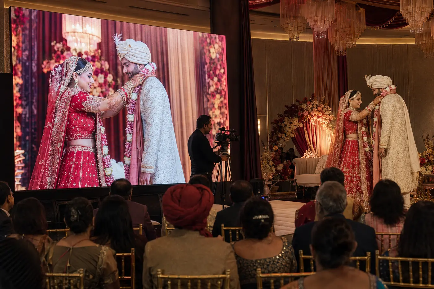 Wedding live telecast